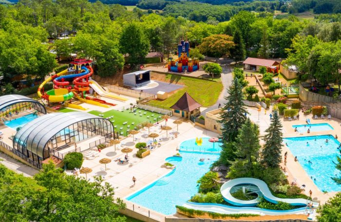 Top 4 des plus beaux campings avec toboggans en Dordogne